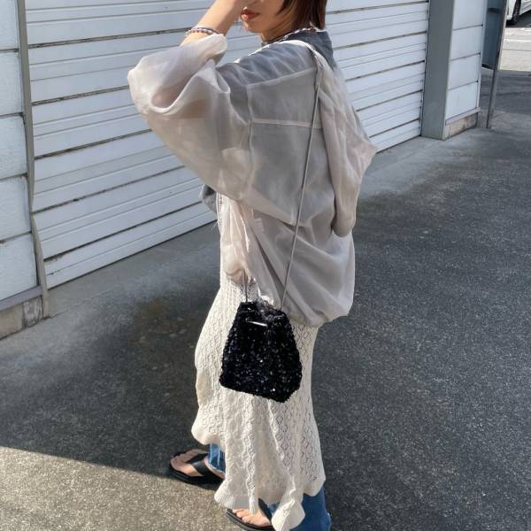 ＜衝撃価格＞【しまむら】で見つけた「トレンド」感ある”シアー素材アウター”が可愛い