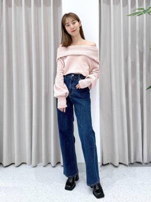 シルエット最高！【FOREVER21】美脚効果が期待できそう♡「ストレートデニム」