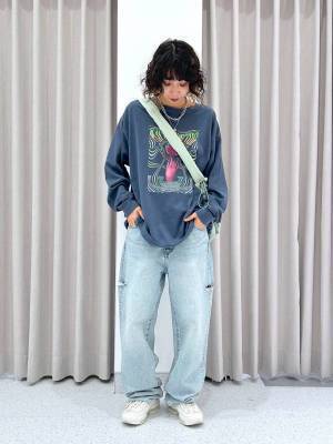 シルエット最高！【FOREVER21】美脚効果が期待できそう♡「ストレートデニム」