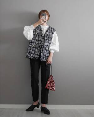 ふんわり感が華やか♡【バルーンシルエット】でトレンドコーデに！