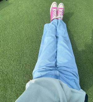 「春夏にピッタリの淡いカラー」♡【しまむら】【ユニクロ】の”おすすめデニム”2選