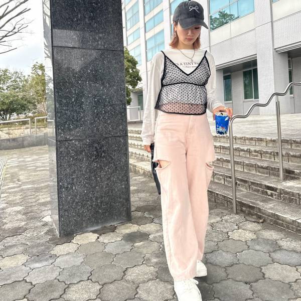 「春夏にピッタリの淡いカラー」♡【しまむら】【ユニクロ】の”おすすめデニム”2選