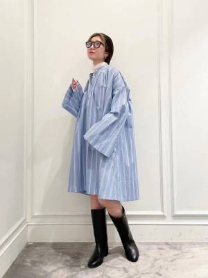 買って損なしかも♡ 着回し力が期待できる！【最旬シャツワンピ】