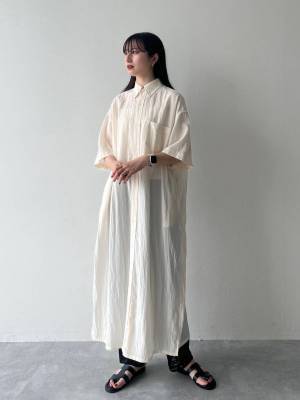 買って損なしかも♡ 着回し力が期待できる！【最旬シャツワンピ】