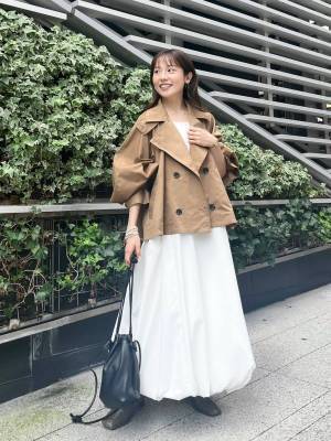 周りと差をつけるなら！ ふわっと感が魅力な【バルーンシルエット】で♡