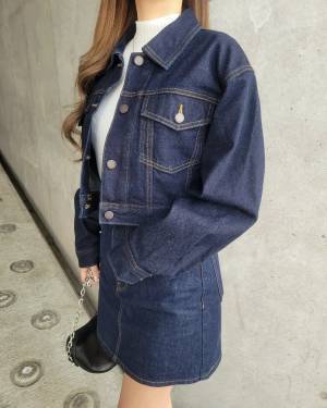 【GU】の本気を見た、、、！ ド定番なのにやっぱり可愛い♡「デニムジャケット」