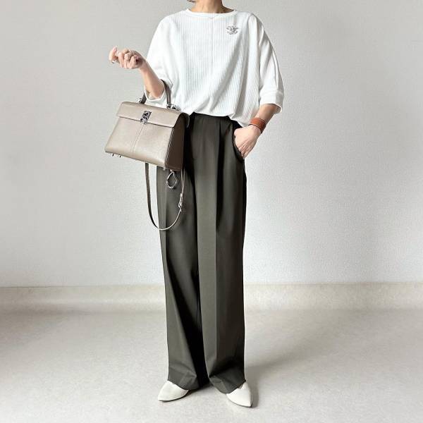 やっぱ春も『カーキ』が優勝でしょ♡ 一軍に決定！【最旬パンツ】