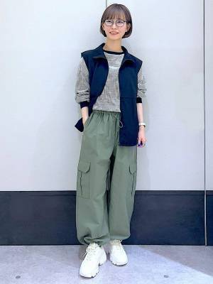 やっぱ春も『カーキ』が優勝でしょ♡ 一軍に決定！【最旬パンツ】