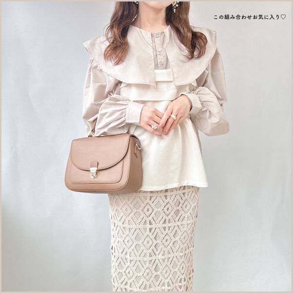 しまパトで探したい！【しまむら】淡色にキュン♡「激かわブラウス」