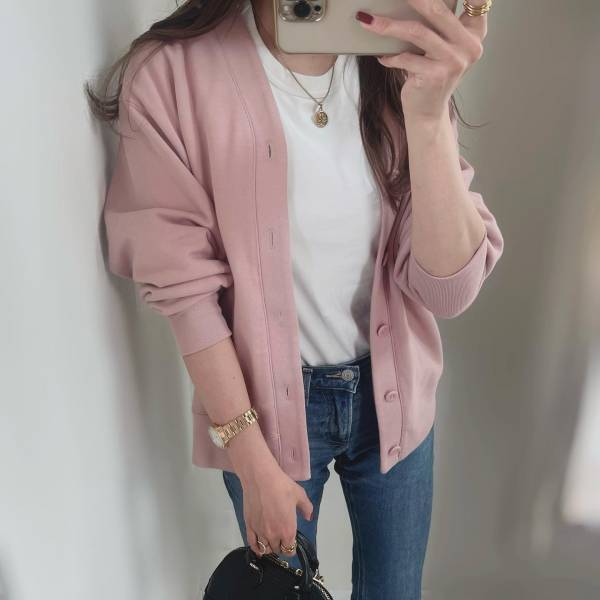 やっぱ【ユニクロ】しか勝たん！ 大人っぽ可愛い♡「シンプルカーデ」