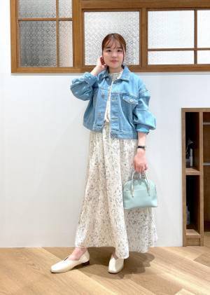 ＜今日なに着る？ → 解決！＞【ロペピクニック】コーデの主役になる♡「花柄ワンピ」