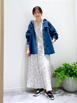 王道に可愛い♡【グローバルワーク】1枚で華やかに決まる！「主役ワンピ」