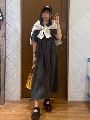 こんなの探してたーッ！！【グローバルワーク】1枚でコーデの主役♡「半袖ワンピ」