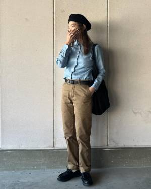 「1年中使える」って♡【ユニクロ】春コーデの即戦力！「万能シャツ」