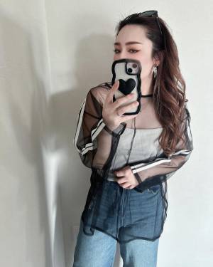 『大人モテ』ってこれでしょ！【しまむら】透け感がたまらん♡「チュールトップス」