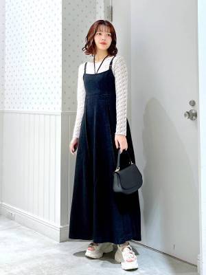 今年は豊作の予感！【大人ブラック】で着回し力も抜群♡「キャミワンピース」