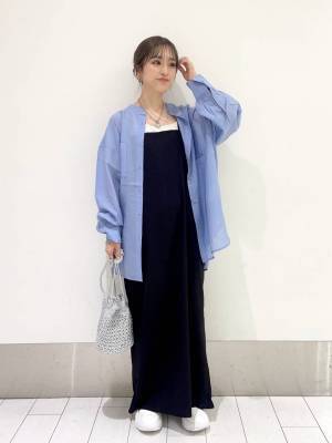 今年は豊作の予感！【大人ブラック】で着回し力も抜群♡「キャミワンピース」