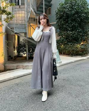 《くすみカラー》で大人の余裕を♡ 今季マネしたい【春デートコーデ】