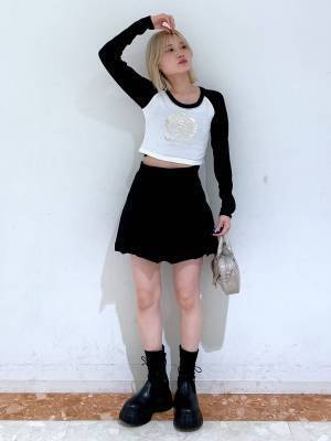 迷わず買うべしッ！ 1枚あると大活躍♡【ロングTシャツ】