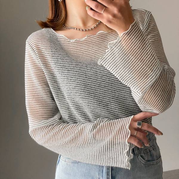 《これは買い♡》【Avail】で見つけた「大人シアートップス」が可愛いすぎるっ！