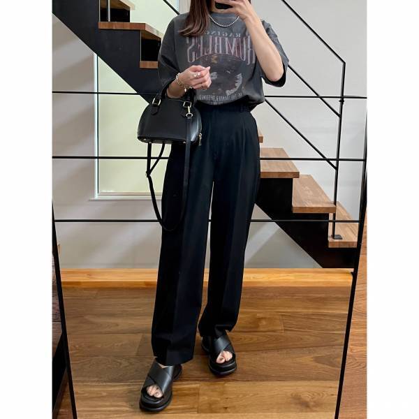 ＜今年らしくて人気＞【UNIQLO：C】の「プラットフォームサンダル」を使ったコーデ特集