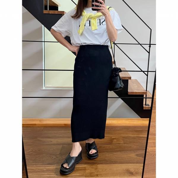 ＜今年らしくて人気＞【UNIQLO：C】の「プラットフォームサンダル」を使ったコーデ特集