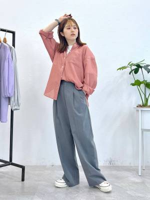 《カジュアル好き必見ッ！》【グローバルワーク】週7で着倒したい♡「定番シャツ」