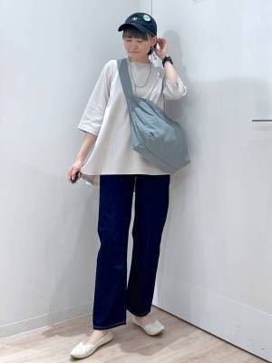 ウエスト楽ちん♡【グローバルワーク】カジュアルもきれいめも◎「万能デニム」