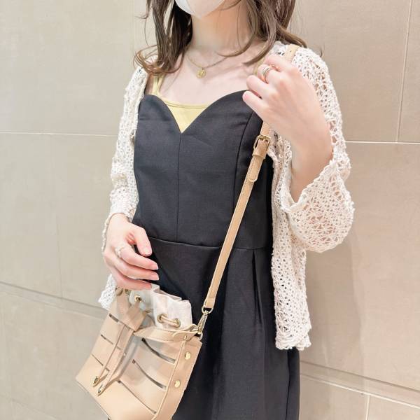 ＜tal.by yumi.の新作がやばい！＞【しまむら】ハートカットがかわいい“キャミワンピース“を紹介