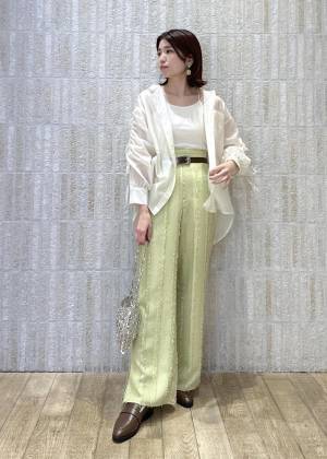 こういうの求めてた♡ この春は、美シルエットな【ワイドパンツ】に注目！