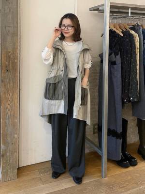 今スグ真似したい♡【最旬ベスト】を使った「レイヤードコーデ術」とは？