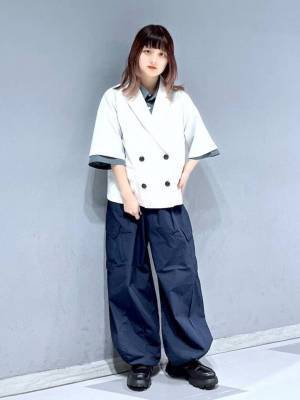 これからの時期に大活躍！【半袖ジャケット】は、羽織るだけでおしゃ見え♡