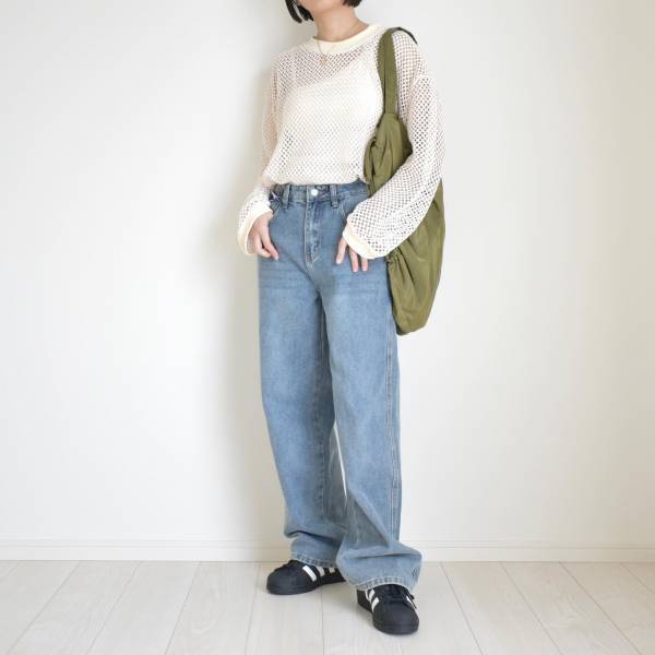 めっちゃ優秀ッ！ 快適 & おしゃれ見え♡【メッシュトップス】