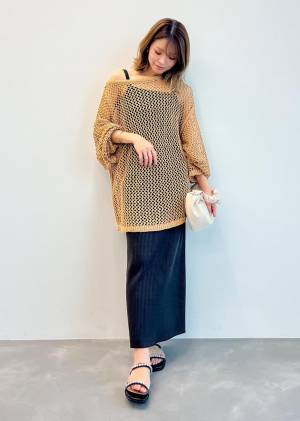 めっちゃ優秀ッ！ 快適 & おしゃれ見え♡【メッシュトップス】