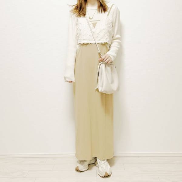 春は『淡色』が使える♡【しまむら】一目惚れ不回避！「おしゃれワンピ」