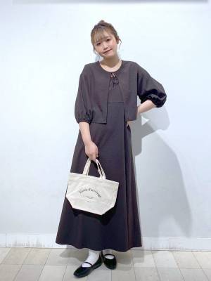 こりゃ買いかもッ！【グローバルワーク】セットでも単体でも可愛い♡「ボレロ付きジャンスカ」