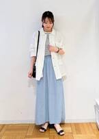 上品見えが嬉しいっ♡【ロペピクニック】オンオフで着られる「きれいめスカート」