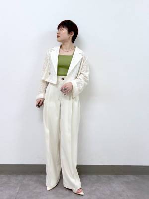 『ホワイト系カラー』で清潔感アップ♡ 羽織るだけでこなれ見え！【春夏ジャケット】