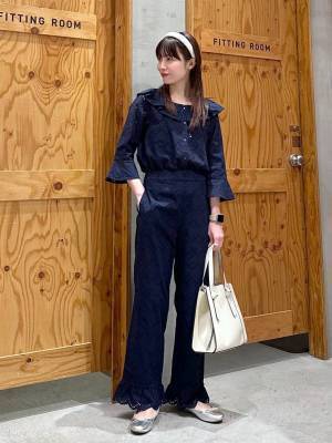 “上品 × 可愛い”のお手本！【グローバルワーク】着回し力高い♡「レースブラウス」