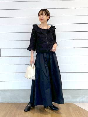 “上品 × 可愛い”のお手本！【グローバルワーク】着回し力高い♡「レースブラウス」