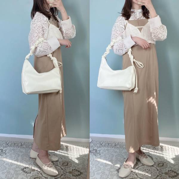 これ本当に【しまむら】！？ めちゃカワ & 高見え♡「上品レースシャツ」