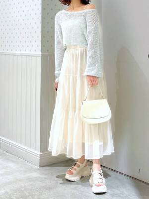 可愛いの最高峰かも♡ 今買い足すなら【最旬チュールスカート】が正解！