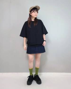 「かなりの確率で着てる」って♡【GU】イロチで欲しい！「半袖Tシャツ」