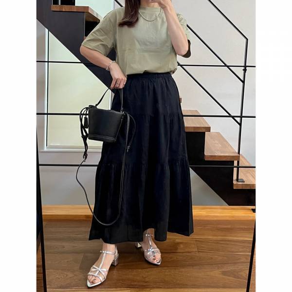 【UNIQLO】エアリズムコットンTの着回しコーデ