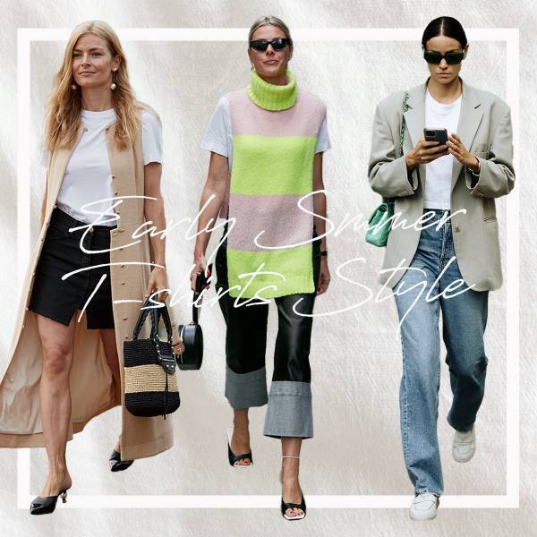 初夏ならでは！ 「Tシャツ」で作る、無難にならないメリハリコーデテク【ストリートスナップ】