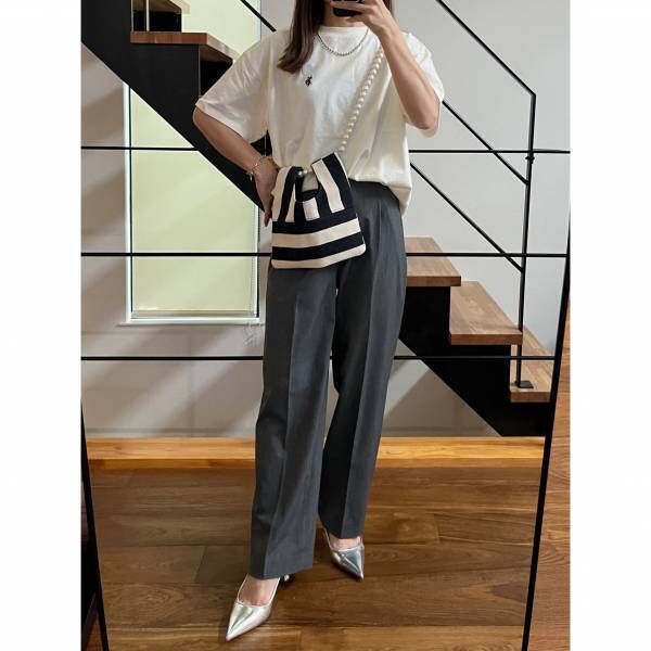 この「ワンポイントがオシャレ」♡【WEGO】“ワンポイントTシャツ“の着回しコーデ3選