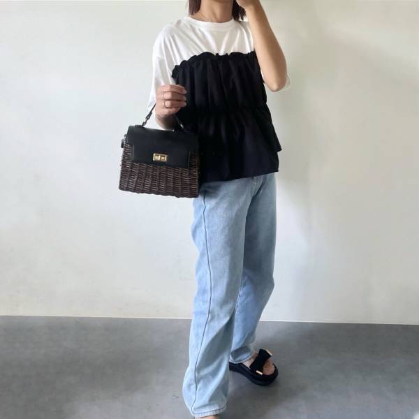 お財布にもありがたい…！【しまむら】大人気インフルエンサープロデュース“Tシャツ“が1枚で可愛い！