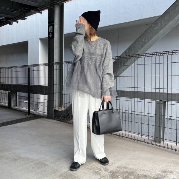 《何着あってもいい♡》【ユニクロ】カジュアルもクールもお任せあれ！「万能ワイドパンツ」