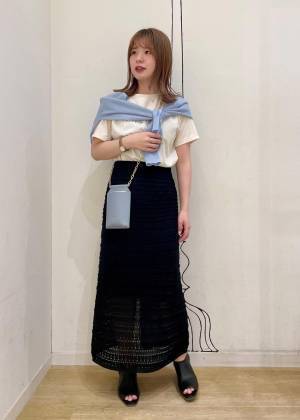 この「透かし編み」が可愛い♡【ロペピクニック】いま欲しい「旬スカート」！