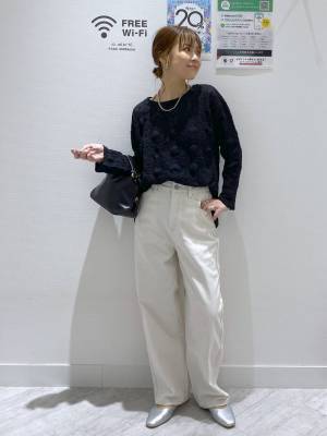 【グローバルワーク】行ったら探して！ ポコポコ素材が可愛い♡「おしゃれトップス」